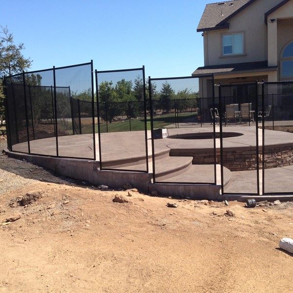 temporary swimming pool fence-4