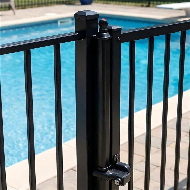 Black Polymer Pool Gate Lock high quality